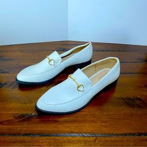 Dunion White Loafers